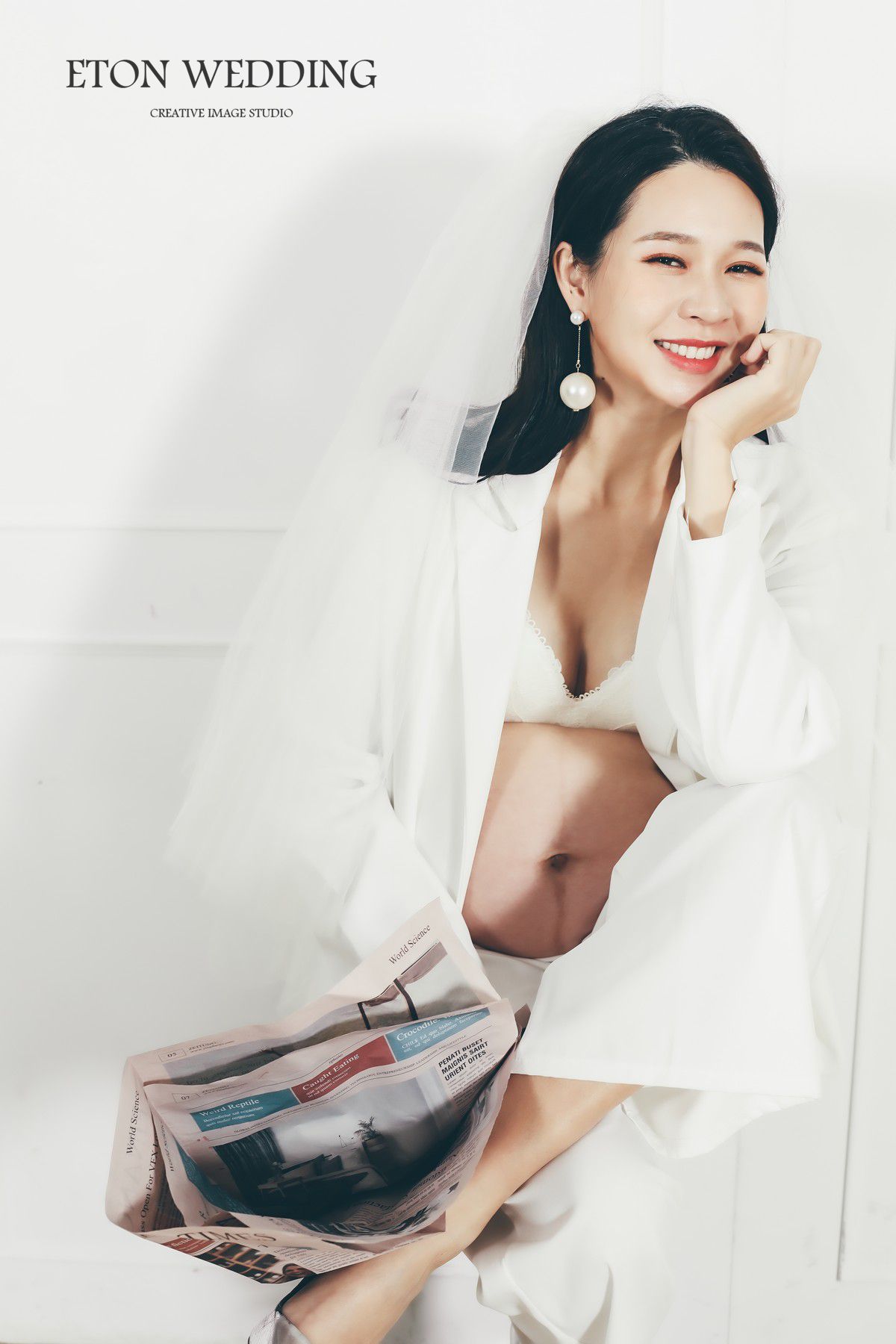 都會摩登風孕婦寫真,孕婦照,時尚孕婦攝影,孕婦禮服